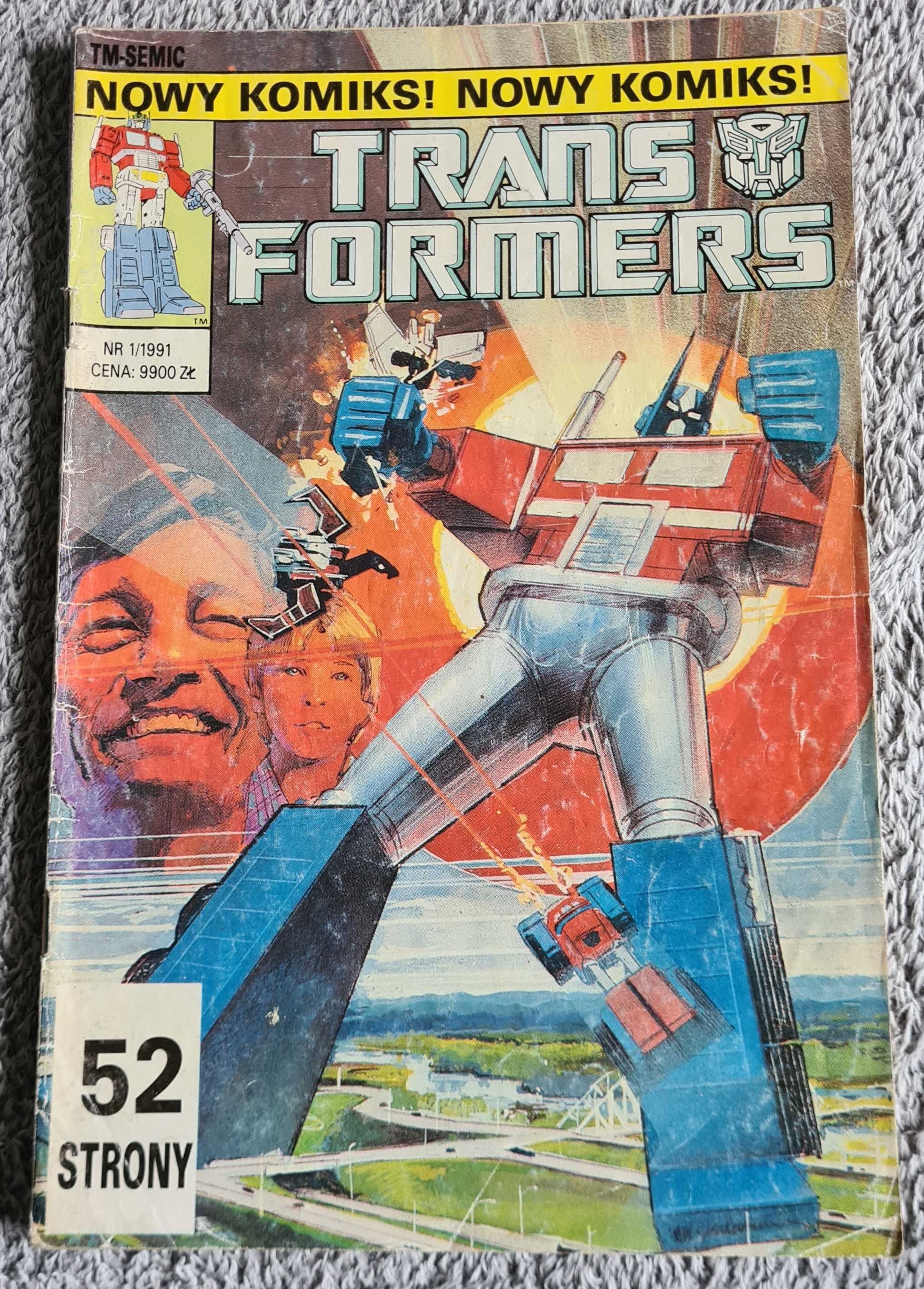 Komiks TransFormers 1/91