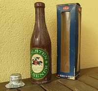 Vela antiga (garrafa de cerveja) anos 60