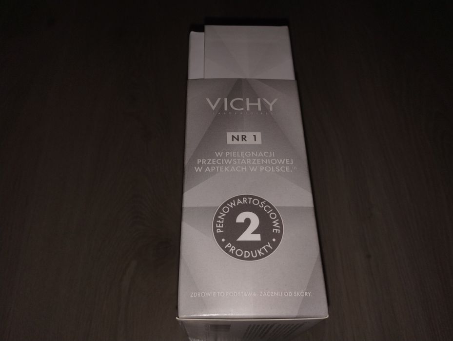 Vichy zestaw krem na dzień i noc NOWY z kwasem hialuronowym 2 x 50ml