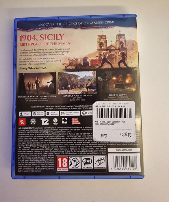 Mafia old country ps5