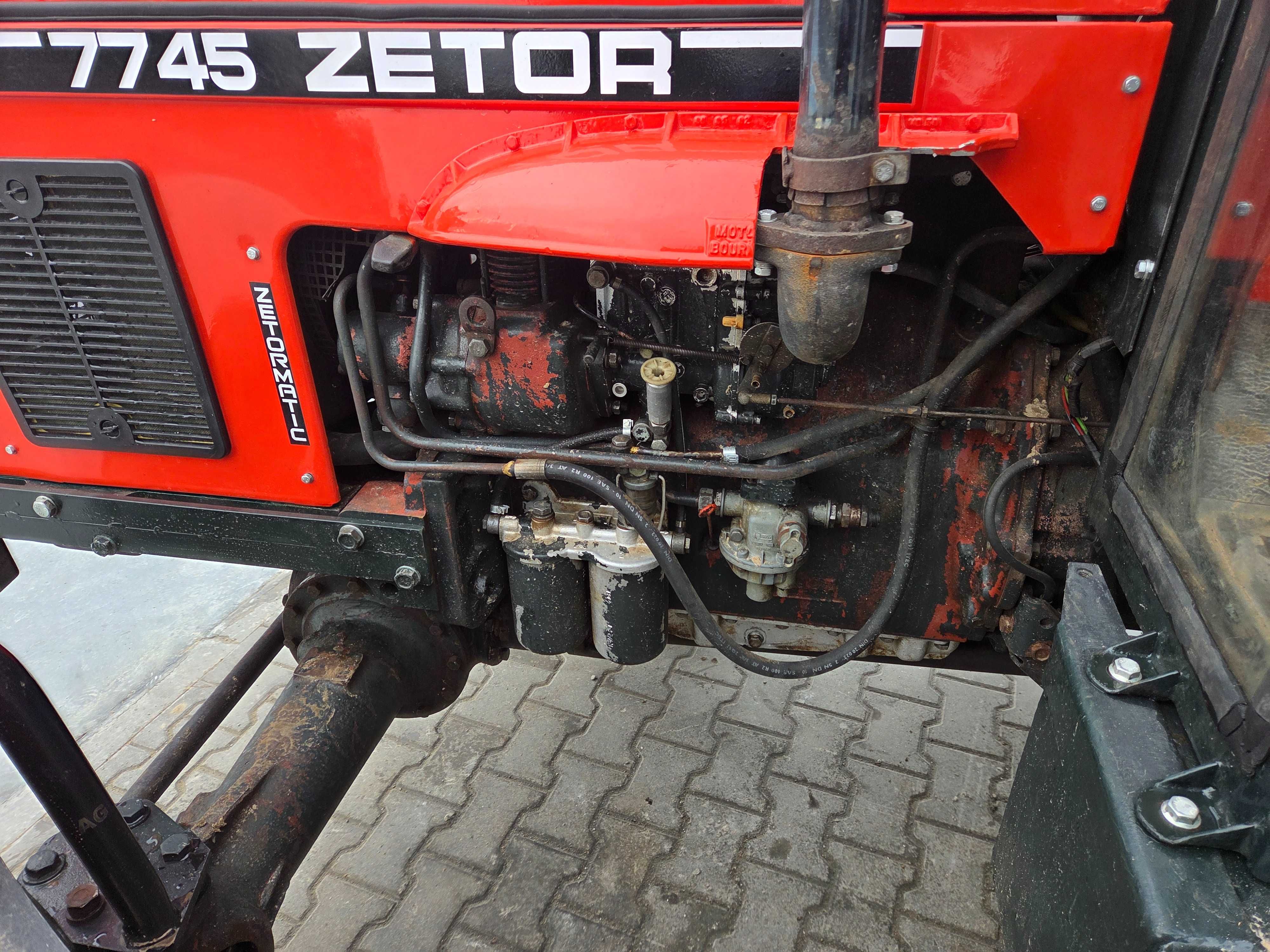 Zetor 7745 rewers, orbitrol nie  ursus, massey ferguson, case 7245