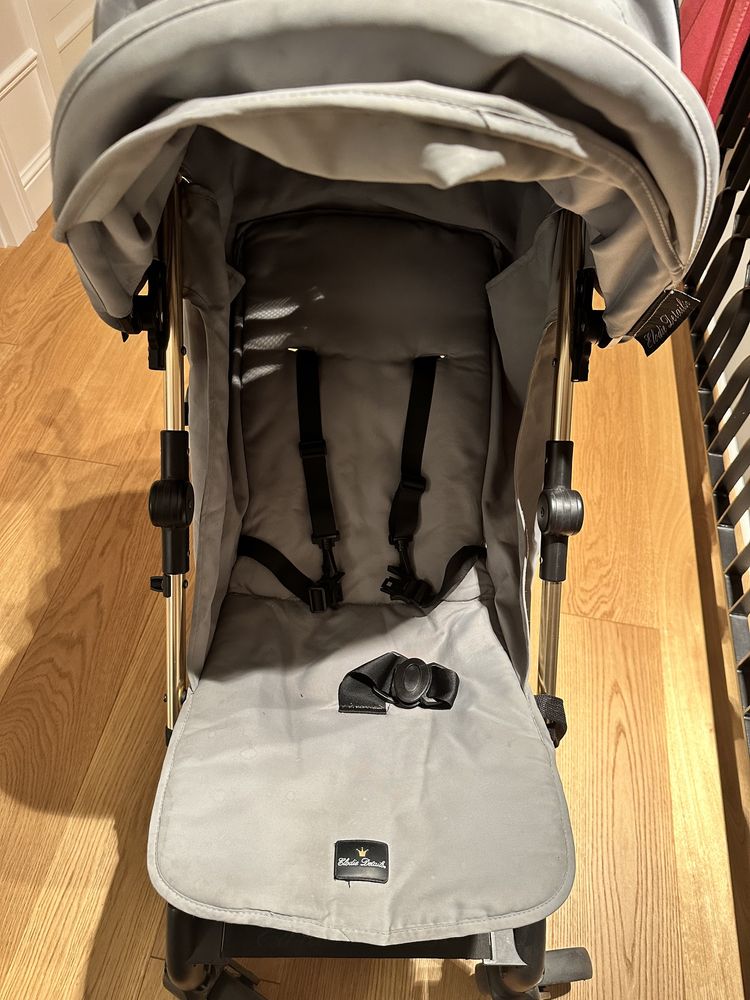 Wózek spacerowy Elodie Details Stockholm Stroller Golden Grey