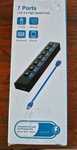 USB 2.0 Hub 7 portowy