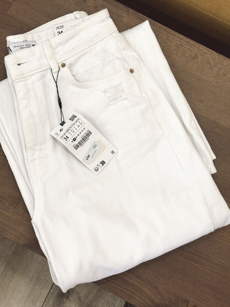Джинси Zara 34 розмір, нові з бірками