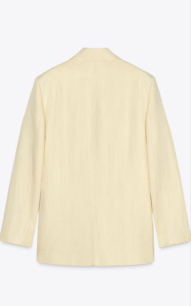 Піджак Zara кольору масла льон новий з бірками