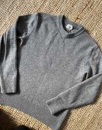 Klasyczny wełniany sweter H&M 100% wełna