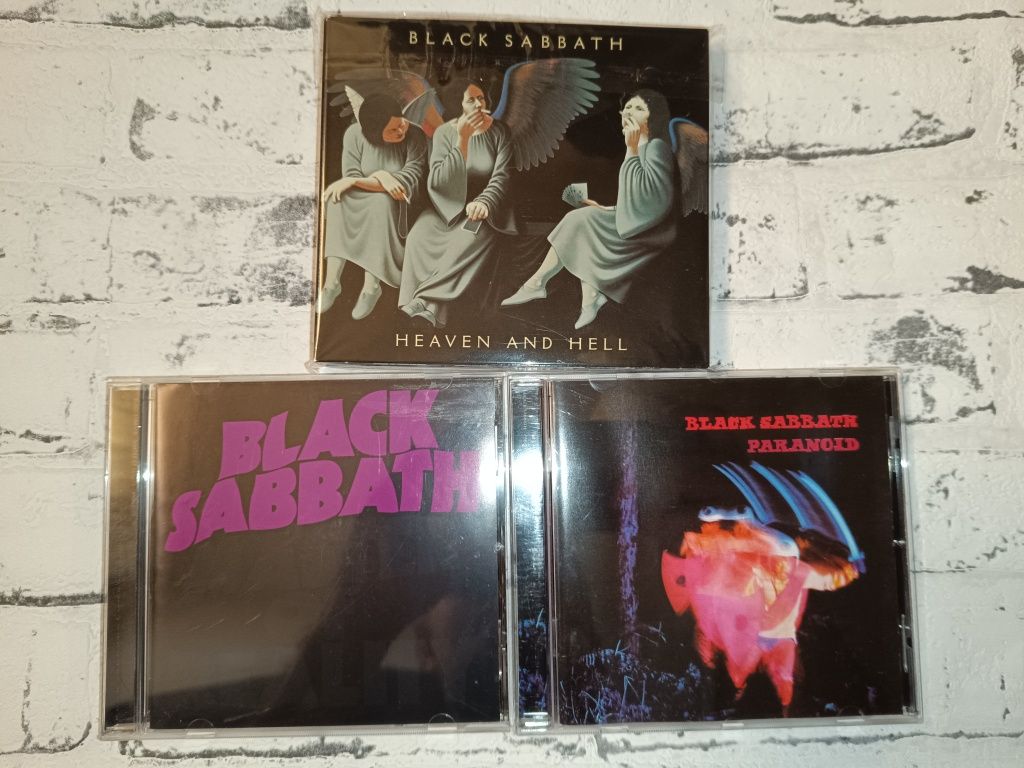 Zestaw 3 płyt CD Black Sabbath Ozzy Osbourne Rock metal