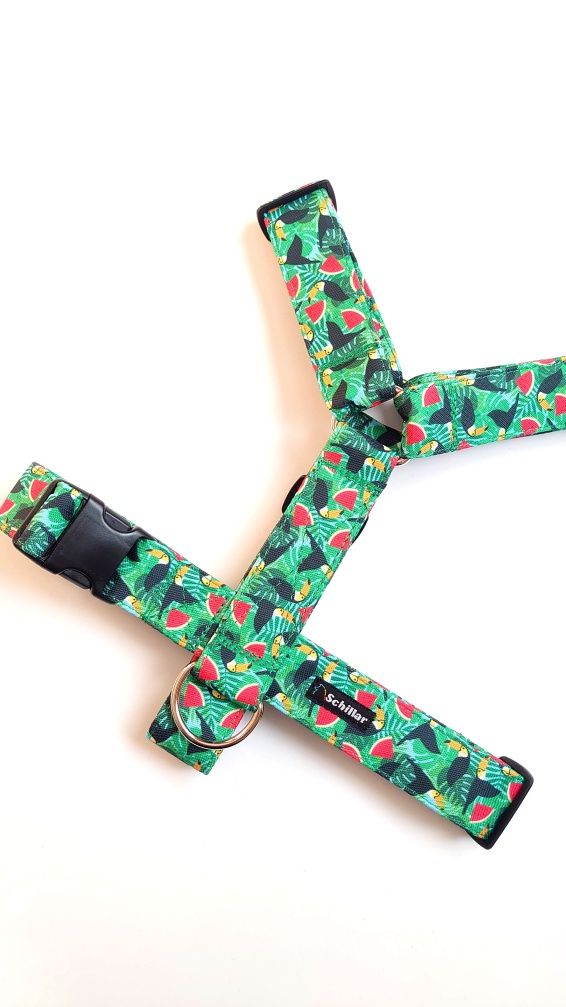 Szelki guard dla dużego psa L XL zielone