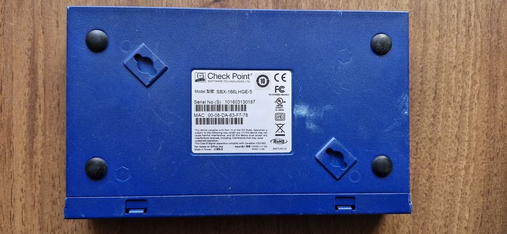 Міжмережевий екран Check Point SBX-166LHGE-5