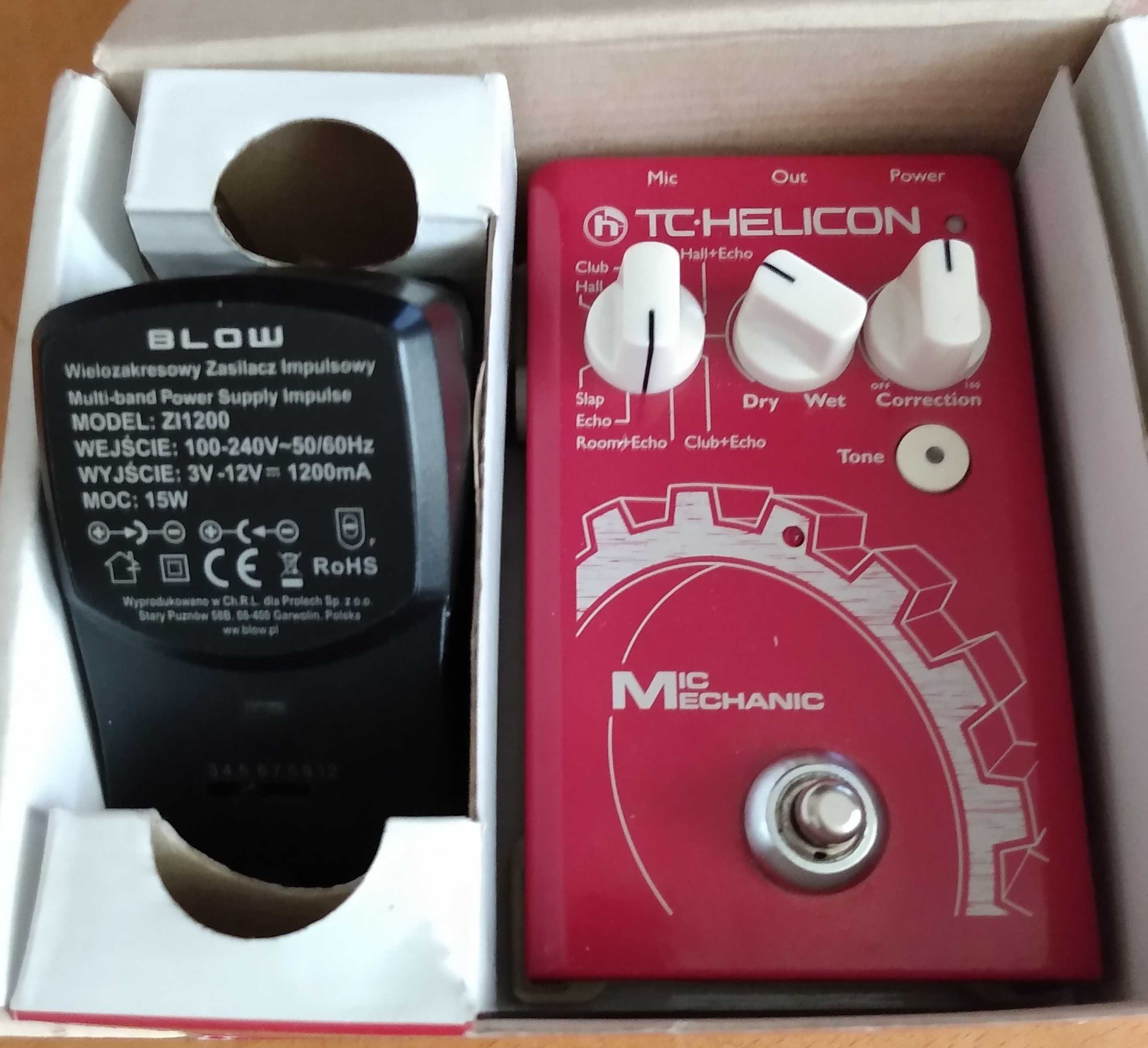 sprzedam rewelacyjny efekt wokalowy  TC-Helicon MIC MECHANIC