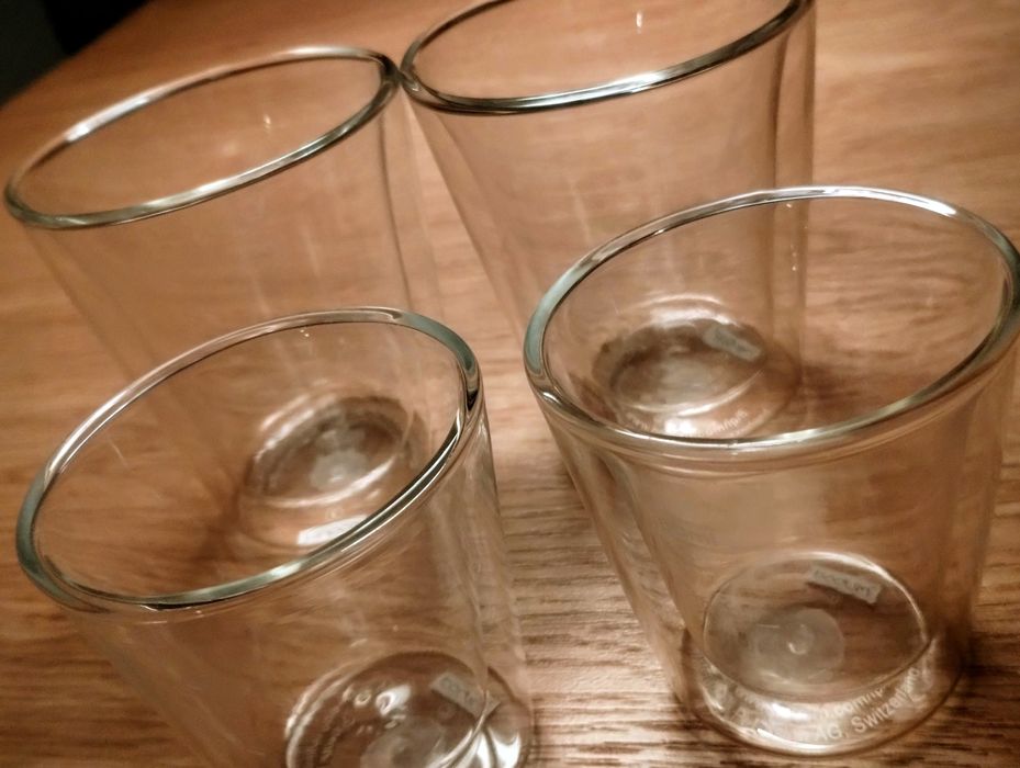 Szklanki filiżanki do kawy z podwójnym dnem Bodum Sage