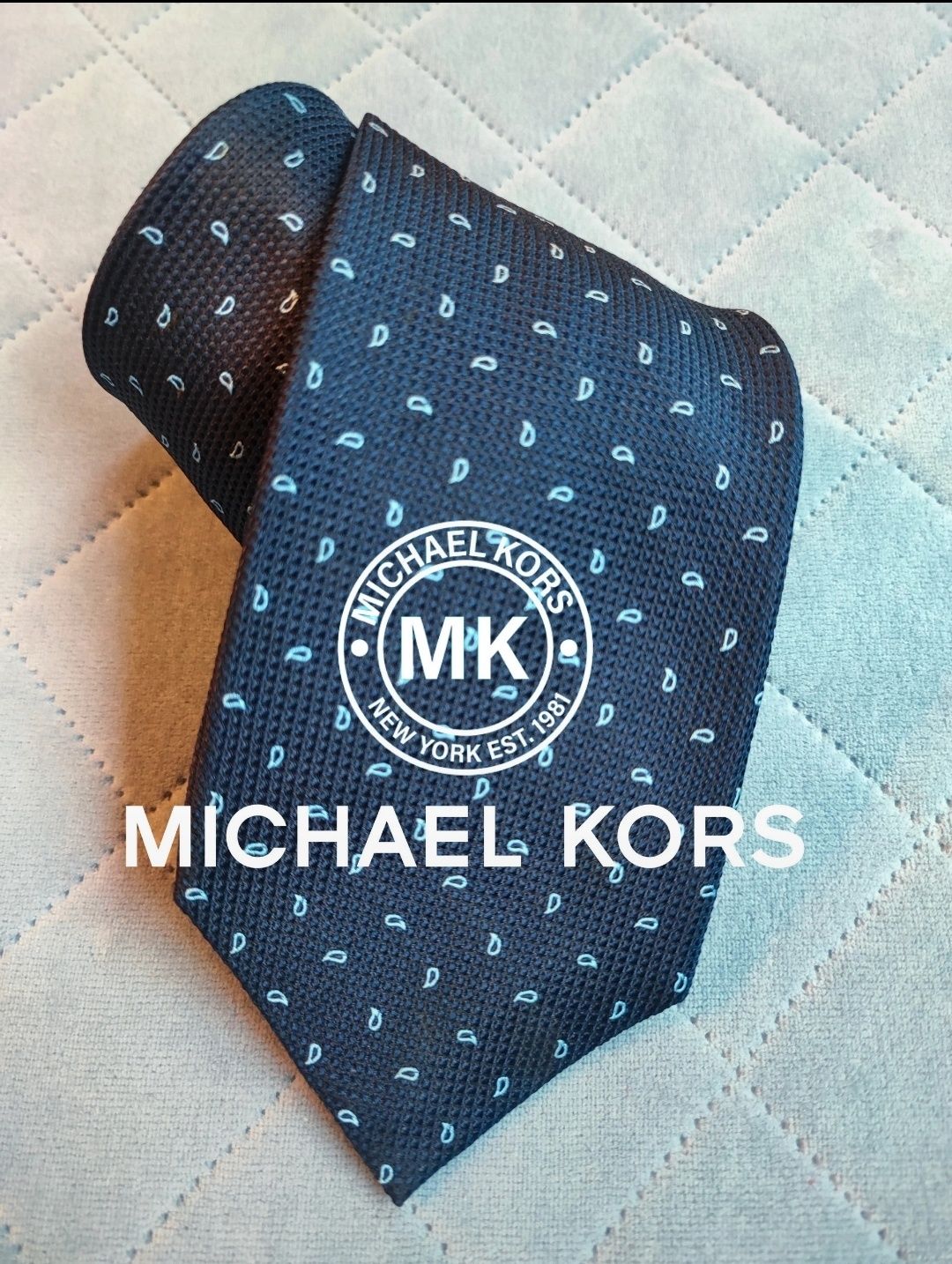 Jedwabny krawat Michael Kors