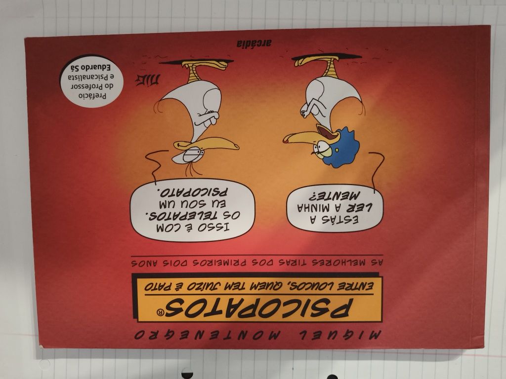 Psicopatos (assinado pelo escritor)