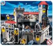 Zamek Playmobil , duży zestaw , herbu lwa