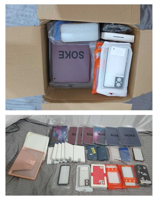 Caixa 8 capas tablet e 18 capas telemóveis (141)