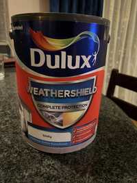 Farba Dulux Weathershield biała