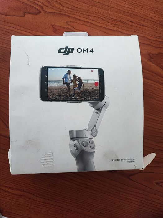 osmo dji om4  com caixa