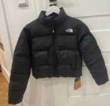 The north face 700 kurtka czarna nowa dla kobiety kurtka na zimę modna