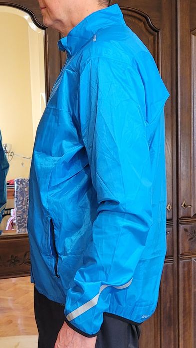 Kurtka przeciwdeszczowa rowerowa Btwin Decathlon rozmiar XXL 56-58