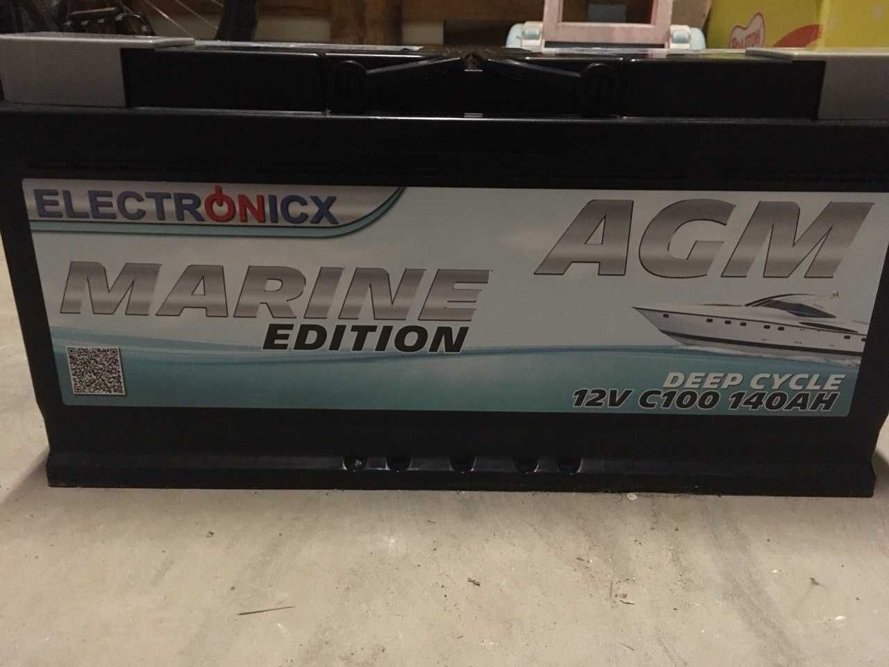 Акумулятор Electronicx AGM marine edition 12V C100 140AH