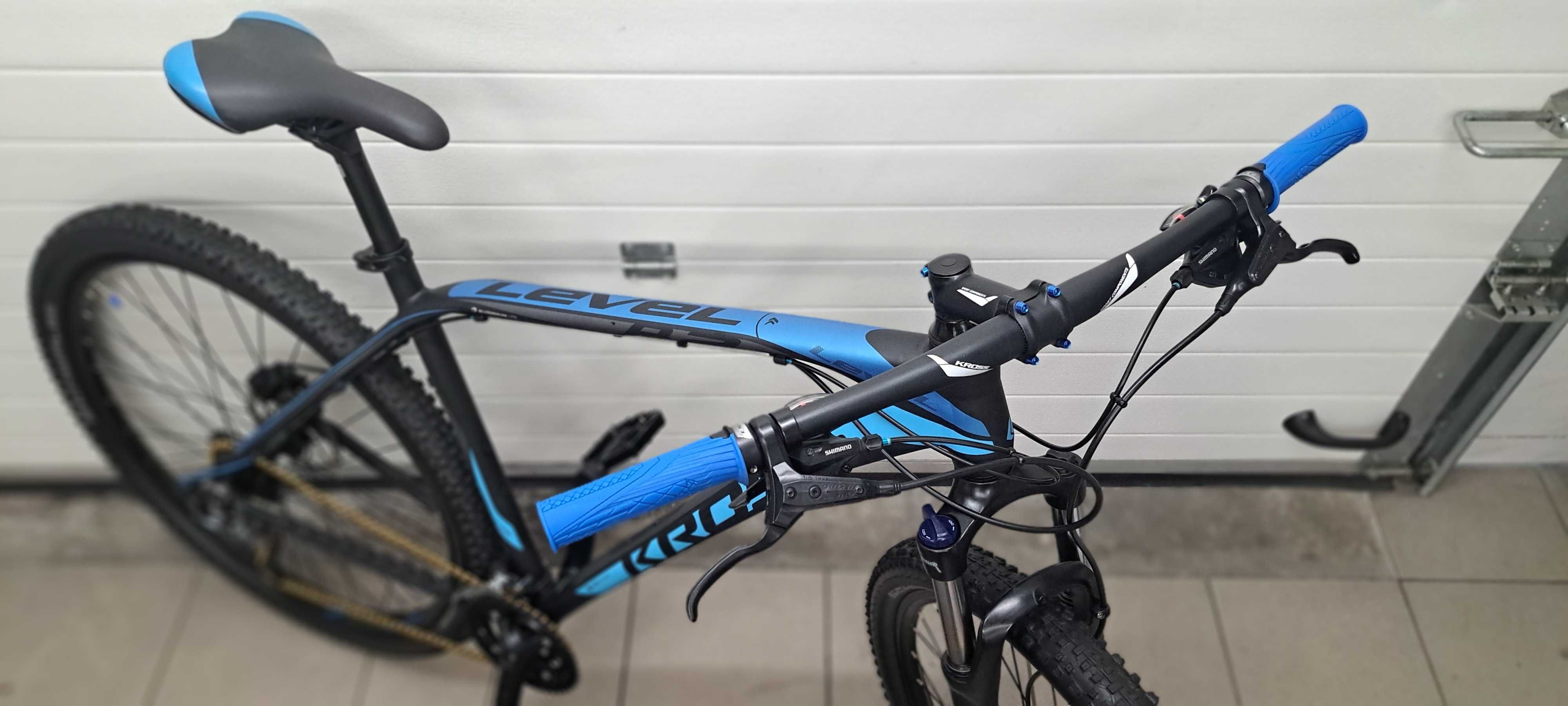 Kross LEVEL B2 PRO 21" r,L Hamulce hydrauliczne osprzęt Shimano