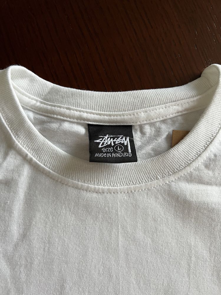 Stussy White Basic T-Shirt