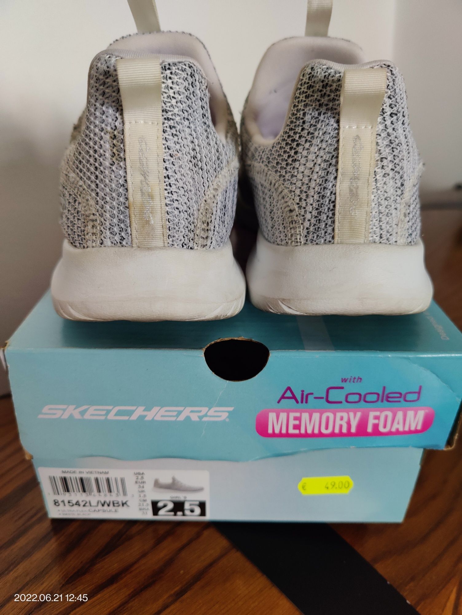 Skechers Memoryfoam Tamanho 34