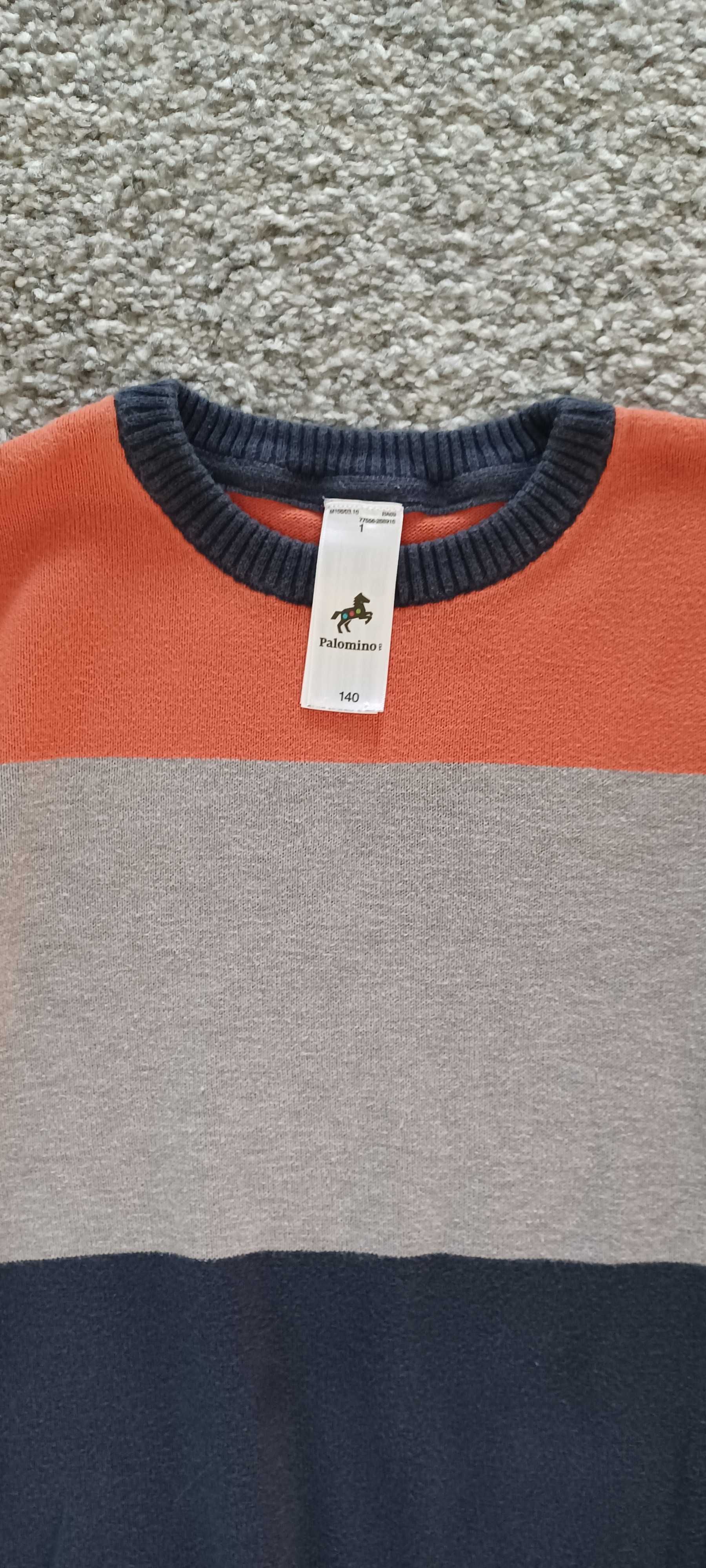 Sweter H&M i polarowa bluza 4F ze stójką