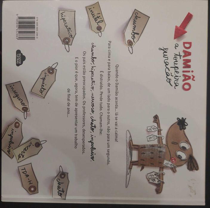 Livro “Damião a Toupeira Furacão”, de Anna Llenas – NOVO
