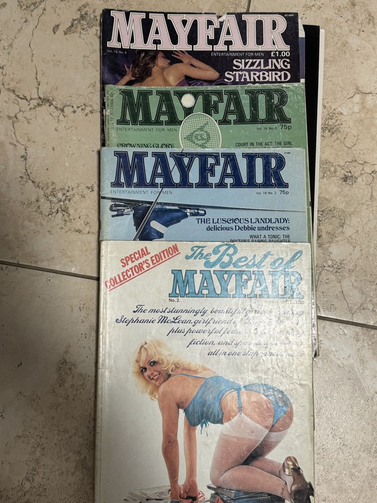 Magazyn czasopismo mayfair vintage lata 90