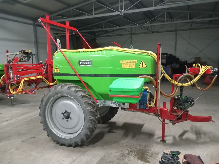 Opryskiwacz ciągany Biardzki 1600l/15m hydraulika komputer nie pilmet