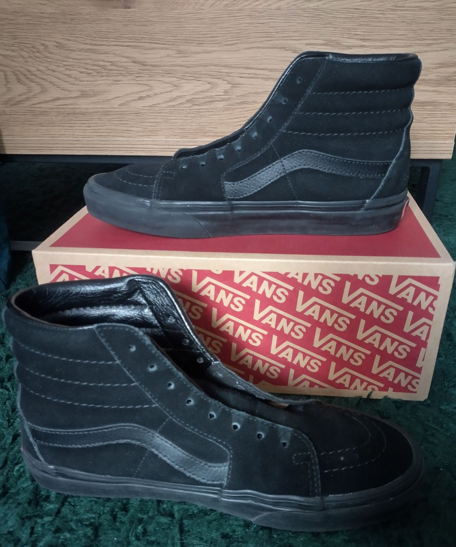 Buty Vans Sk8 Hi czarne roz. 39 (25cm)