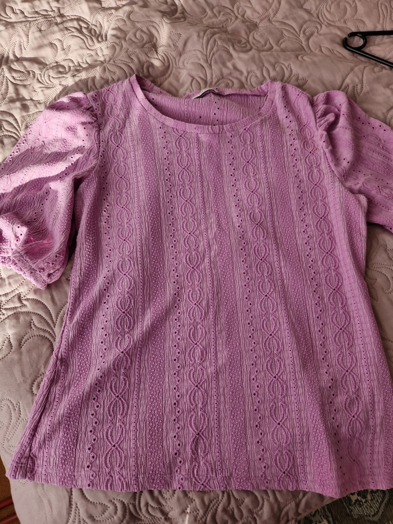 Letnia bluzka kolor lila Orsay  38