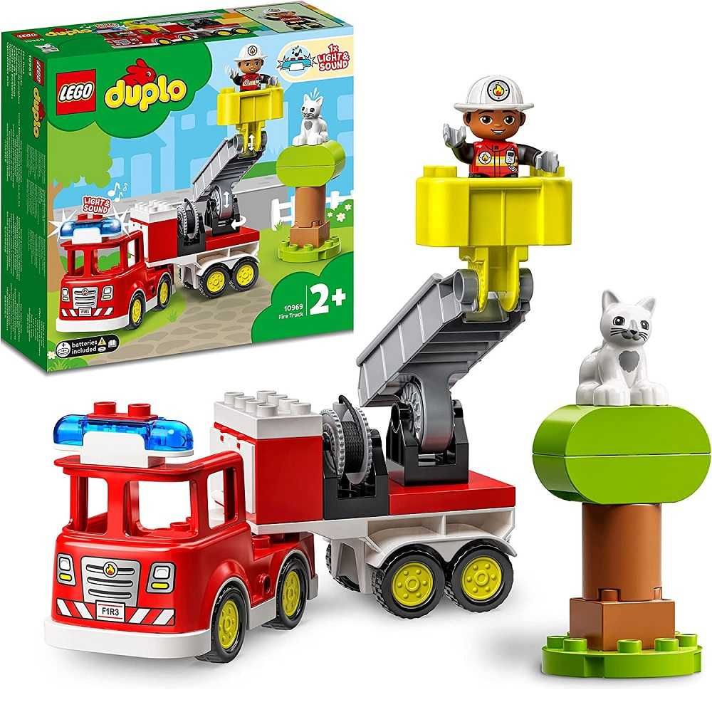 Klocki LEgo Duplo 10969 Wóz strażacki
