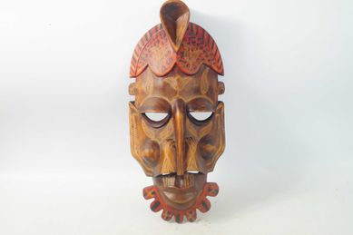 Rzeźba afrykańska maska figura