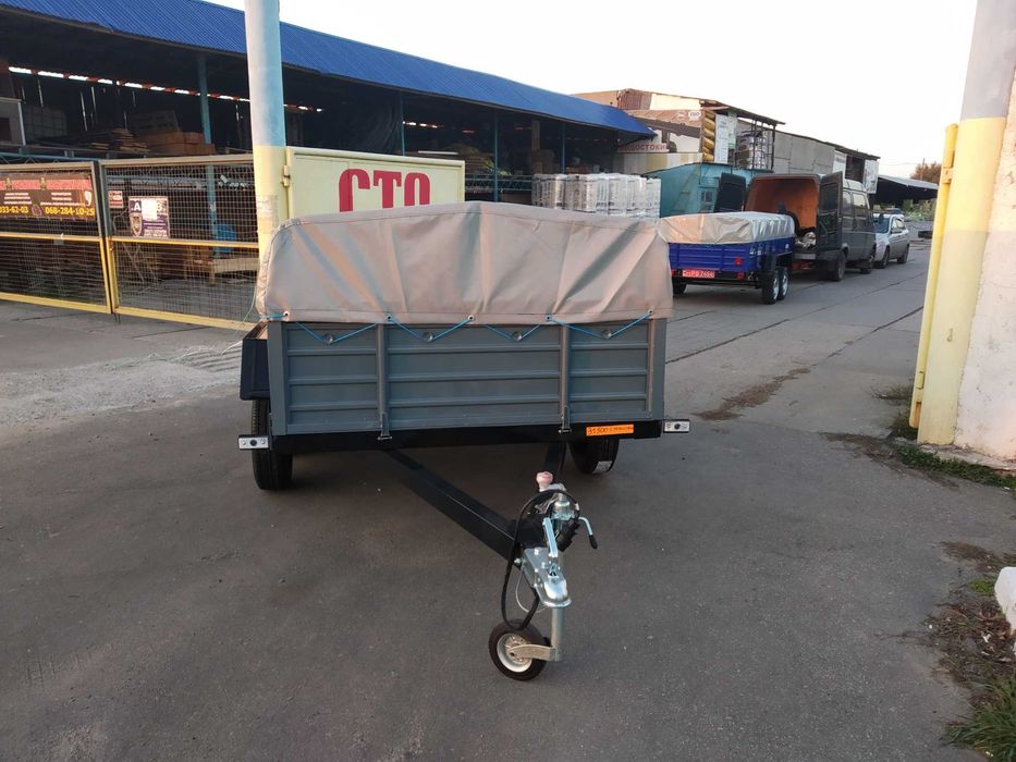 Легковий двоосьовий авто причіп Кремінь + (3200 * 1560) від виробника.