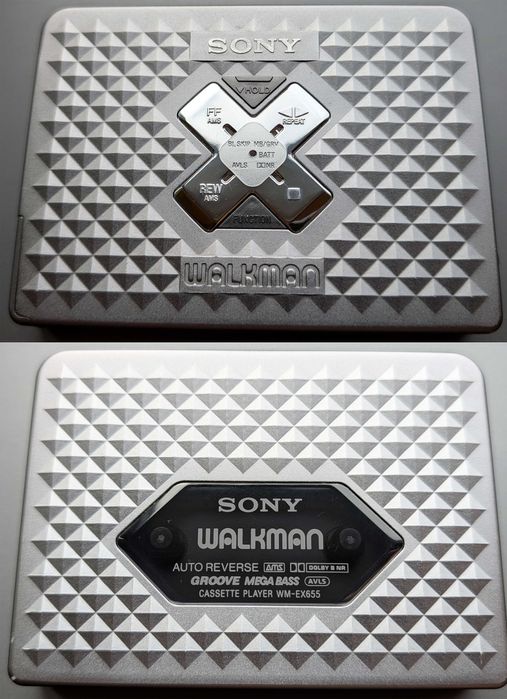 Захоплюючий касетний плеєр Sony Walkman WM-EX 655. Колекція кольорів