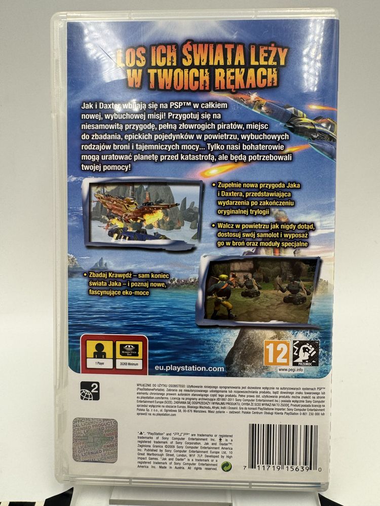 PL Jak and Daxter Zaginiona Granica PSP Gwarancja