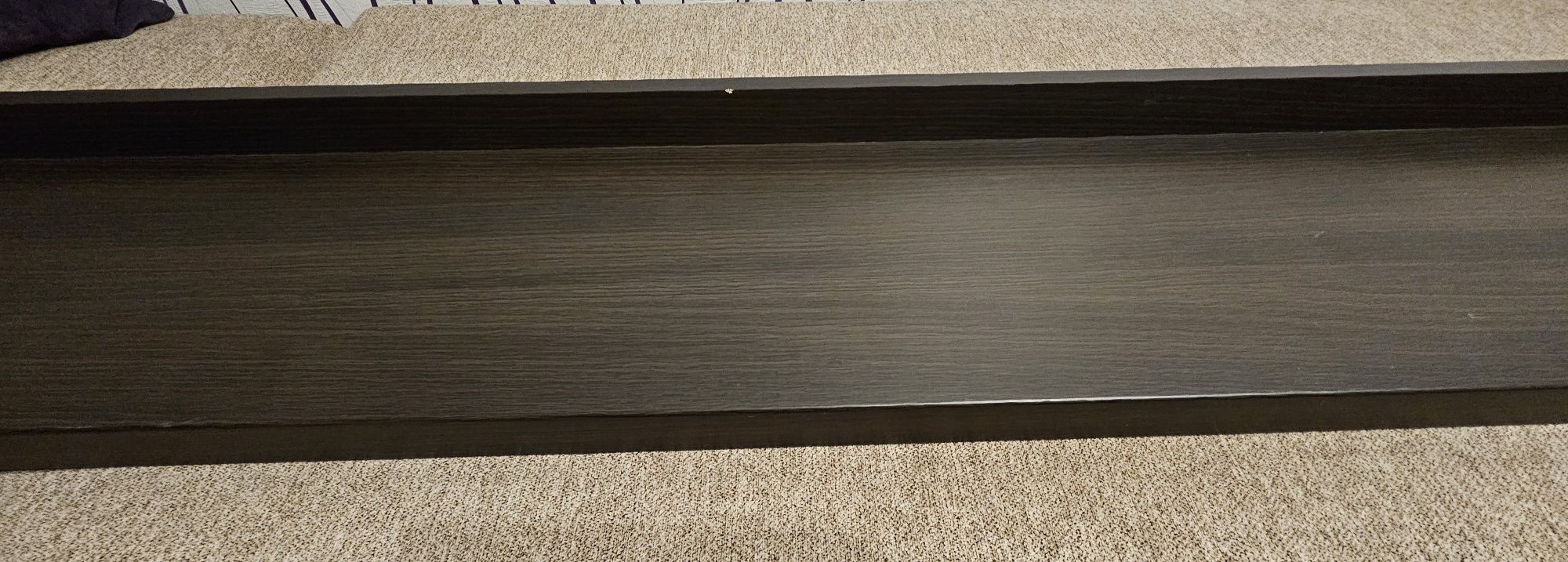 Półka wisząca 155 cm  wenge na książki,  kwiaty i inne