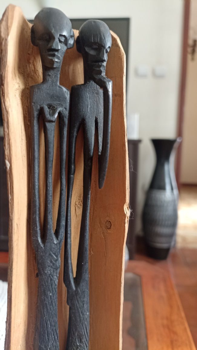 Estatuetas Africanas em madeira