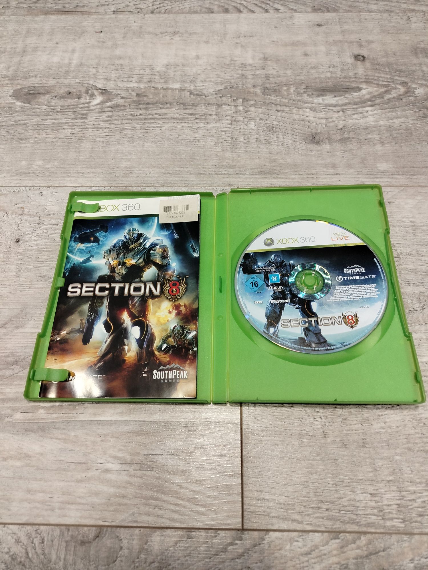 Gra section 8 Xbox 360