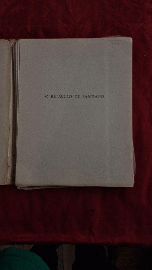 Josefa d'obidos e o Retabulo  de Santiago  livro raro