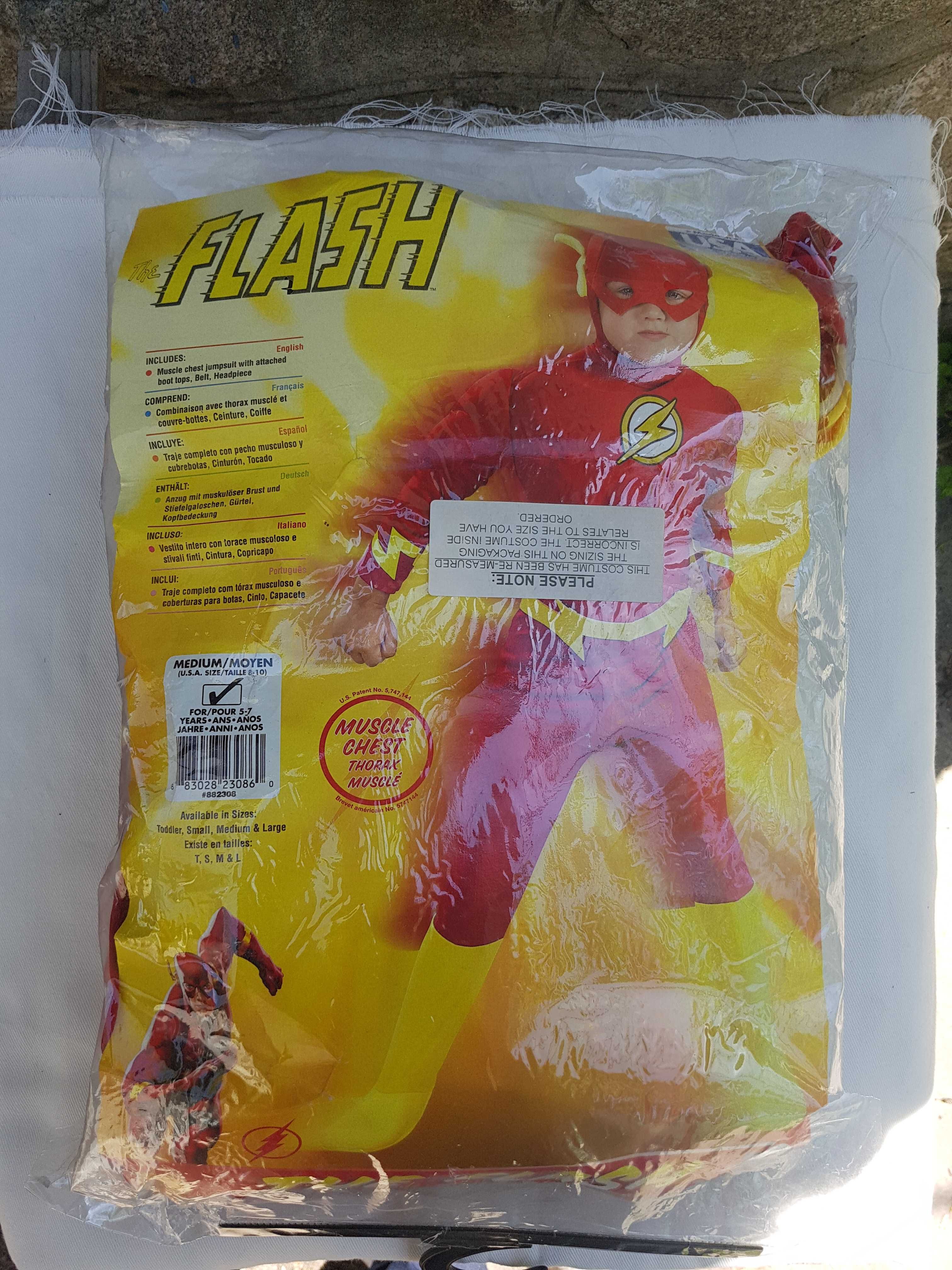 Flash карнавальний костюм Флеш супергерой