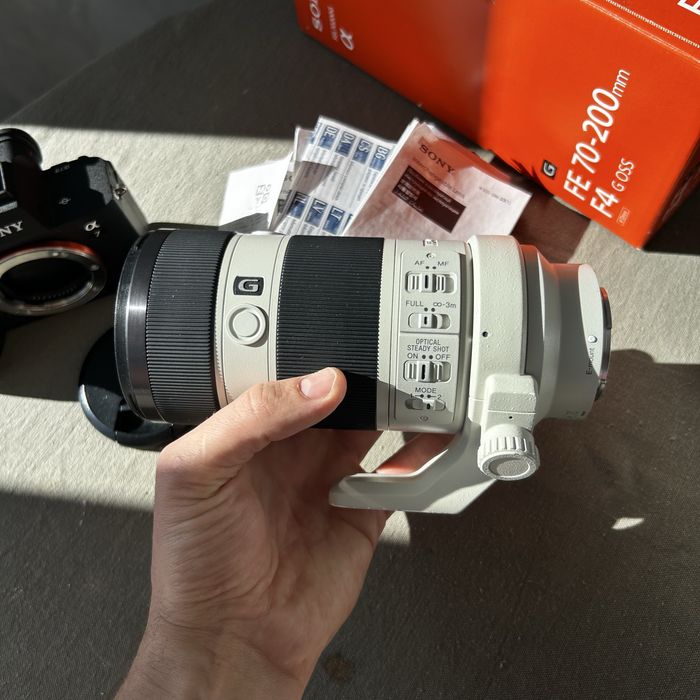 Sony FE 70-200mm F4 OSS Cтан Нового Телеобʼєктив