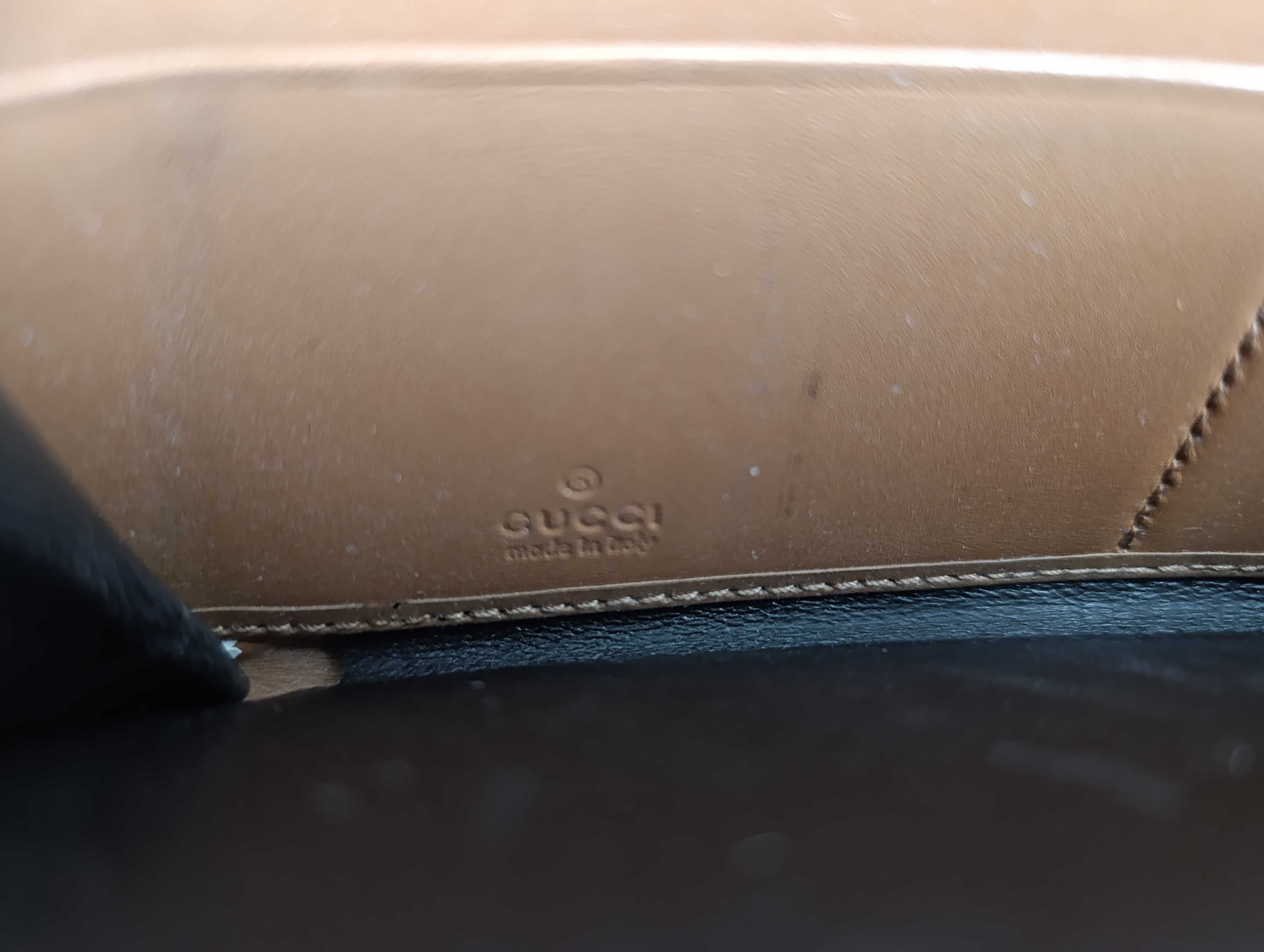 Monogramowany portfel Gucci - vintage