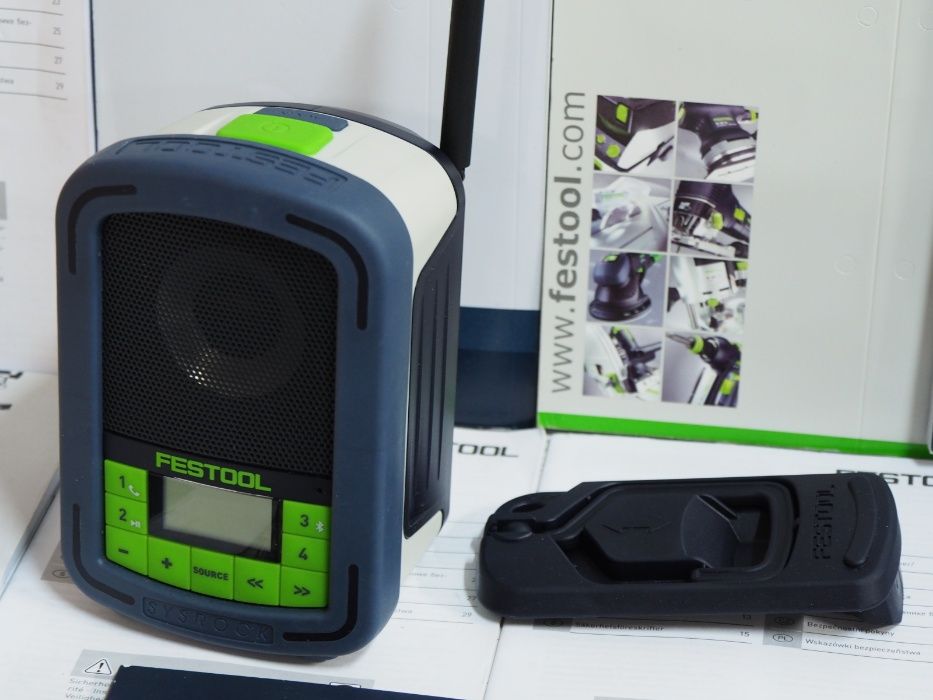 Radio Sysrock Festool BR 10 bez Bluetooth bateria 18v,14,4v,12v