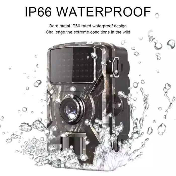 Câmara Caça PROFISSIONAL 16MP c/ ECRÃ - IP66 - Visão Noturna - IV