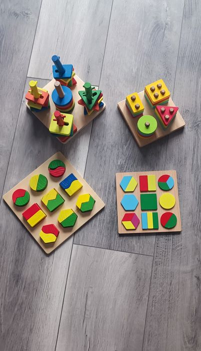 Сортер вкладиш пазл дерев'яний