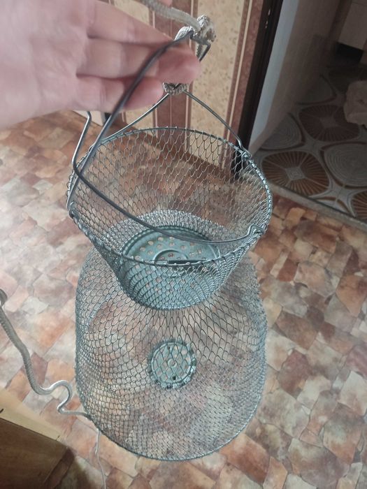 Siatka na ryby metalowa na szczupaka