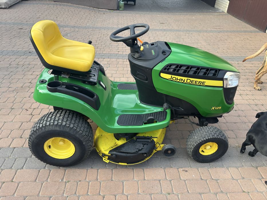 Kosiarka traktorek john deere x125 hydro
